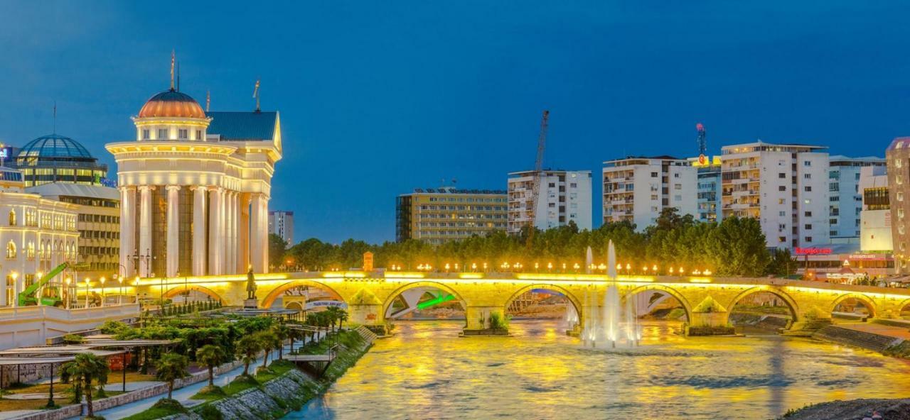 City Center Apartment Üsküp Dış mekan fotoğraf